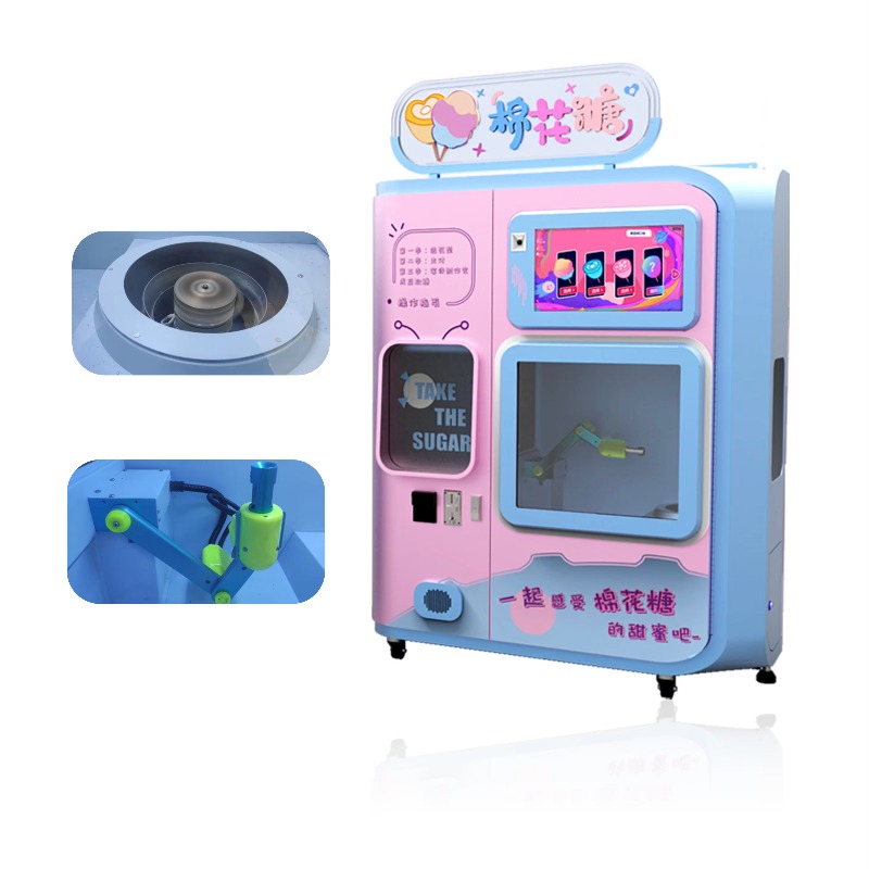 Candy Vending Machine - Machine à Barbe à Papa Automatique