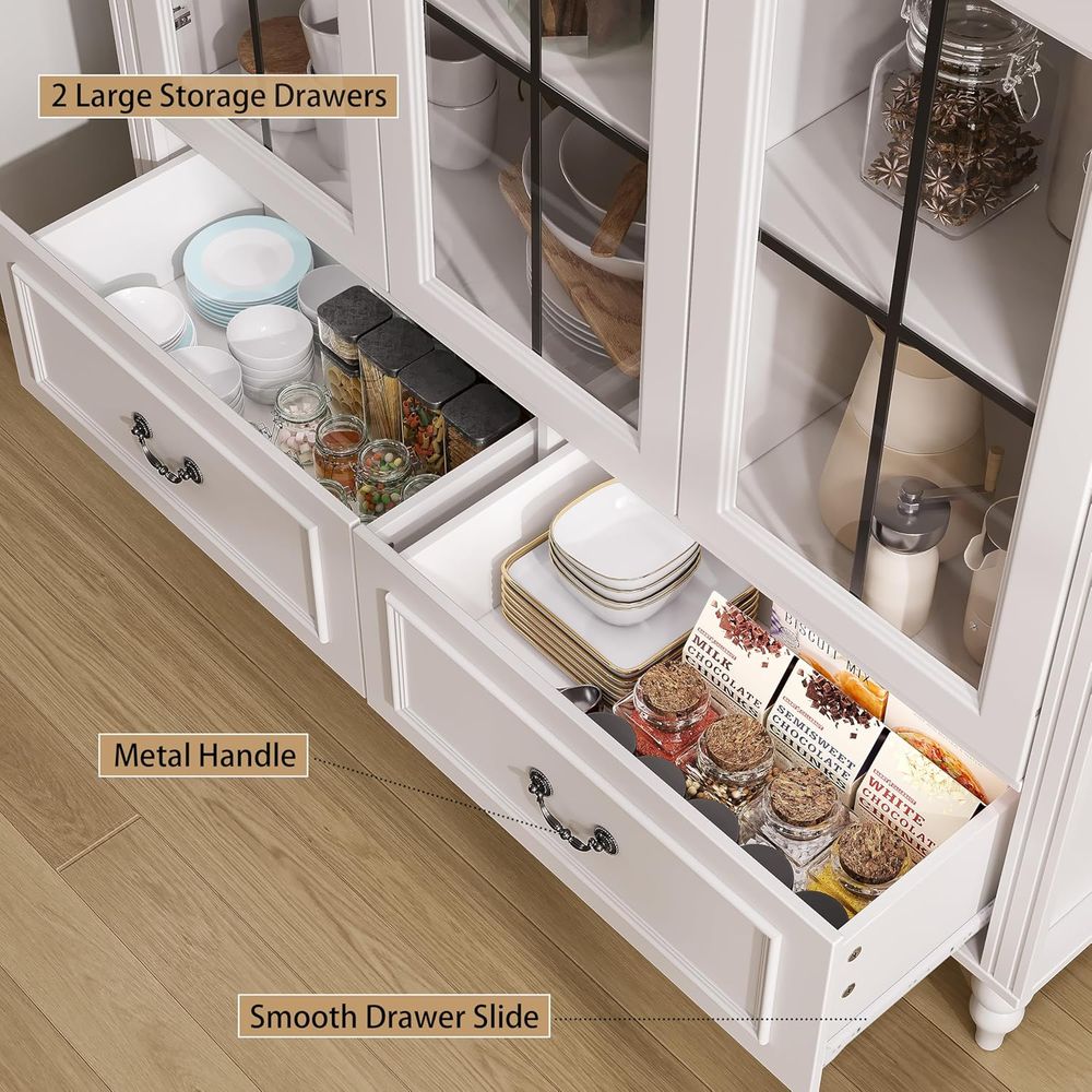 Armoire de cuisine arquée de 7 - Glass Cabinet Display avis et prix