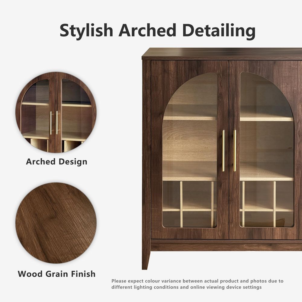 Armoire de rangement haute, ar - Glass Cabinet Display avis et prix