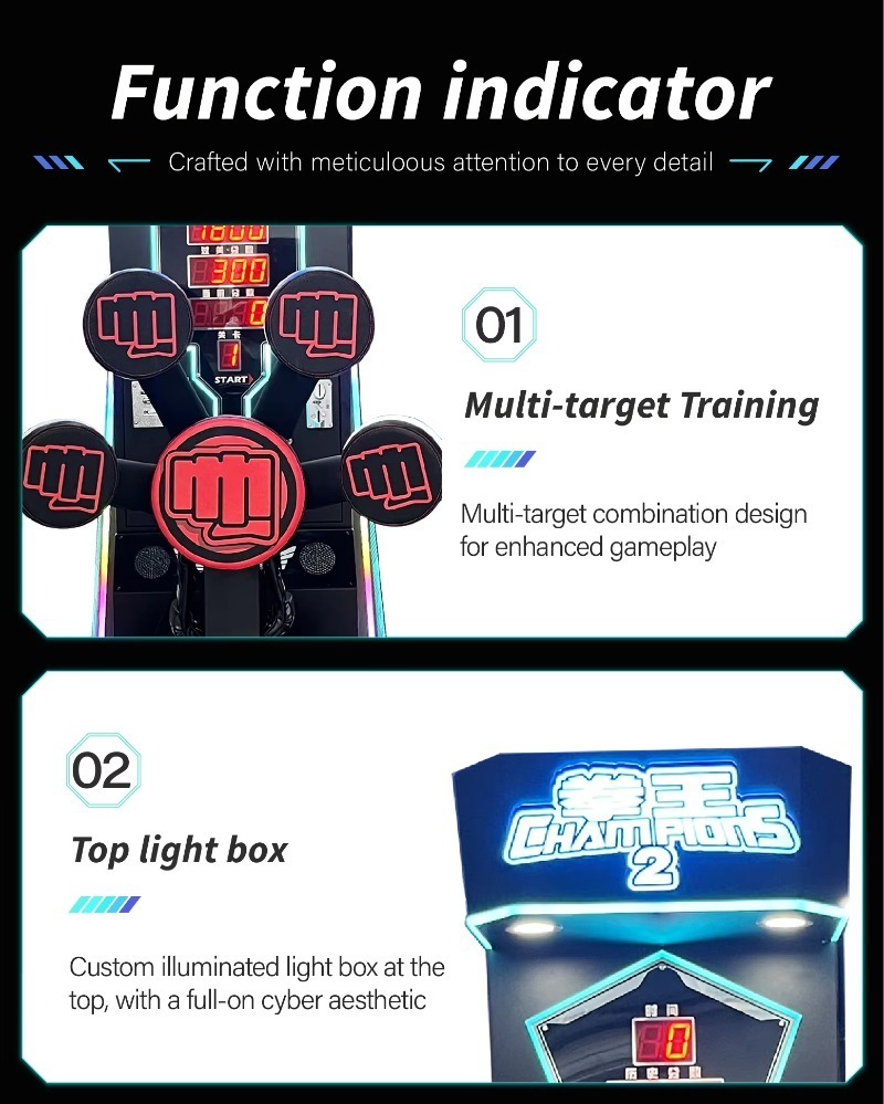 Machine de boxe commerciale Bi - Vending Game avis et prix