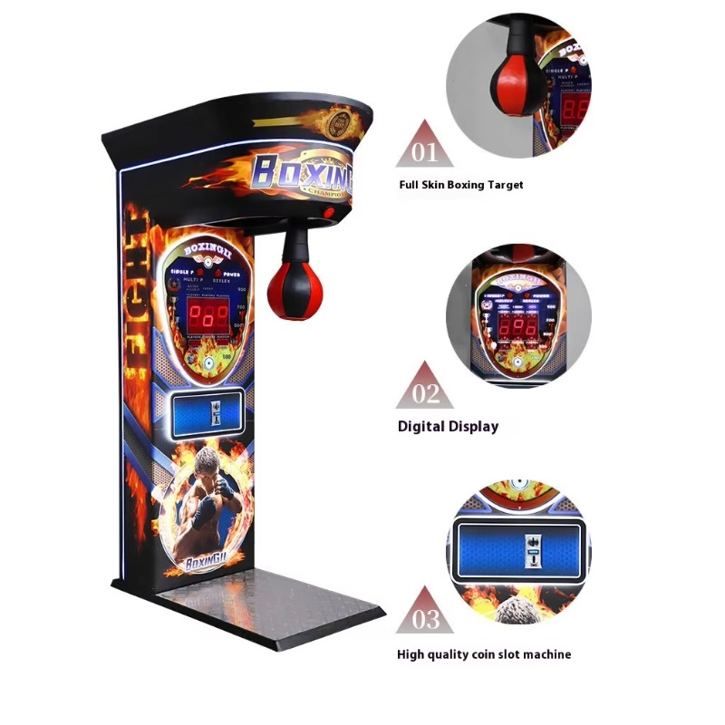 Machine d'arcade de boxe Black - Arcade Games & Vending Llc avis et prix