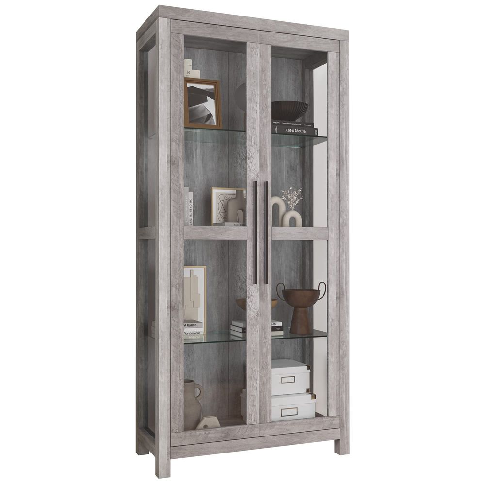 Vitrine en verre, vitrine haut - Glass Cabinet Display avis et prix