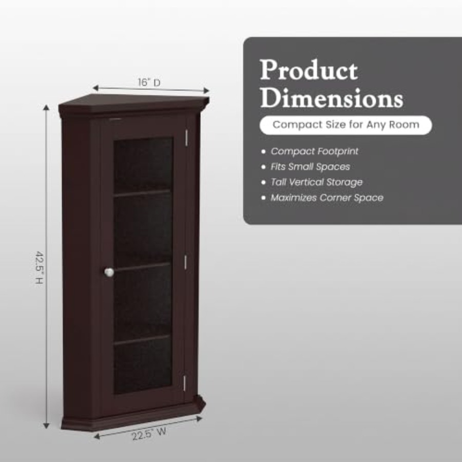 Vitrine d'angle pour salon, en - Glass Cabinet Display avis et prix